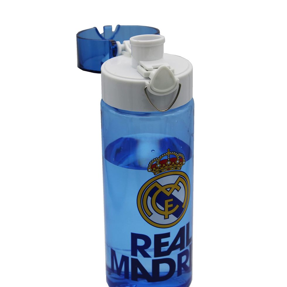 Botella Real Madrid. Botella de agua del Madrid personalizada con