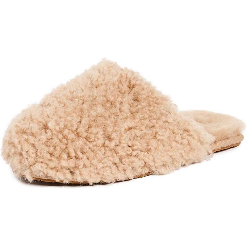 Women's Maxi Curly Slide Slippers