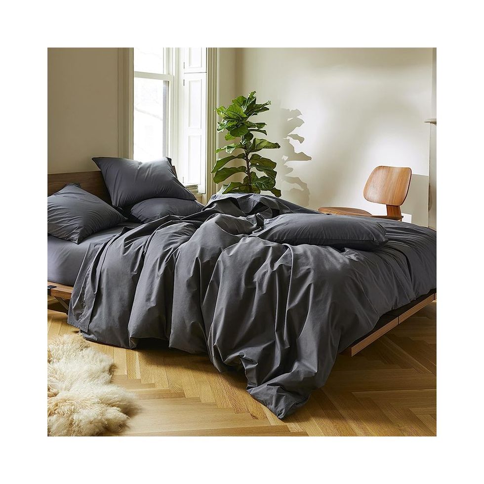 Utopia Bedding Full Sheet Set - Jersey Knit Sheets 4 Pieces Set- Cotton Jersey Soft Stretchy Sheets (Full, Dark Grey)