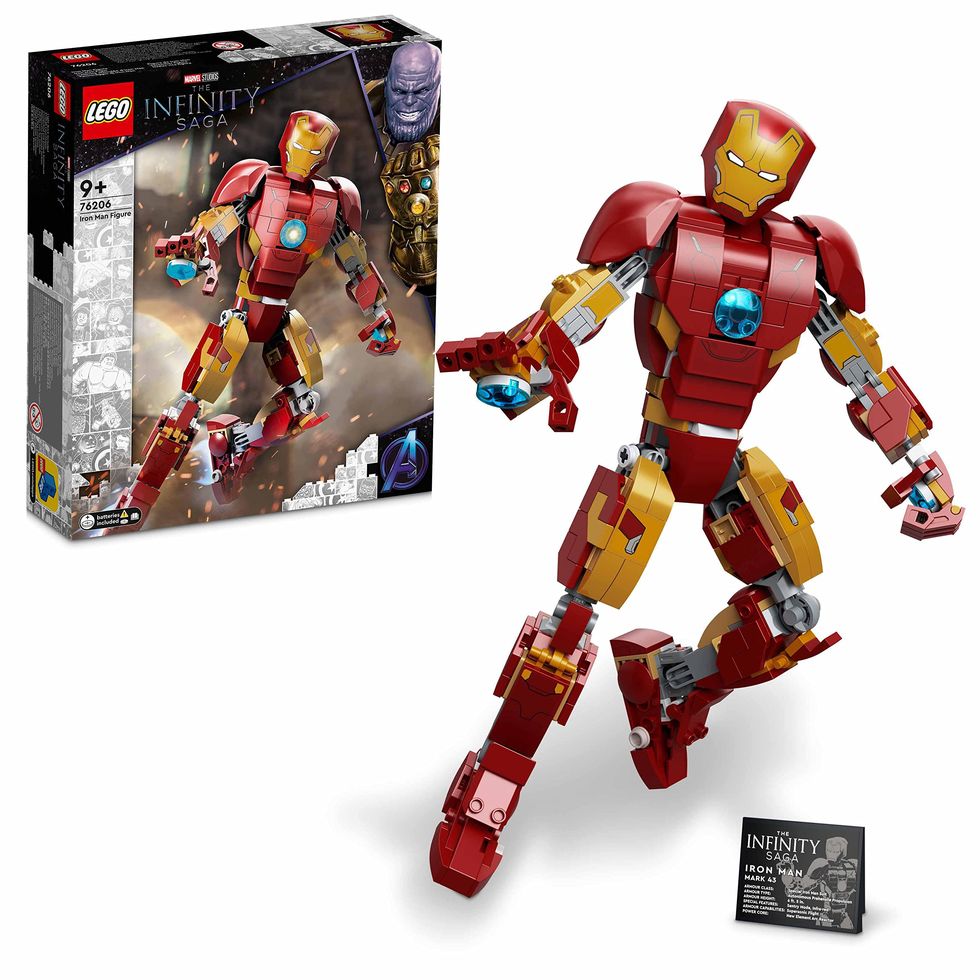 LEGO 76206 Marvel Figura de Iron Man Juguete coleccionable para construir