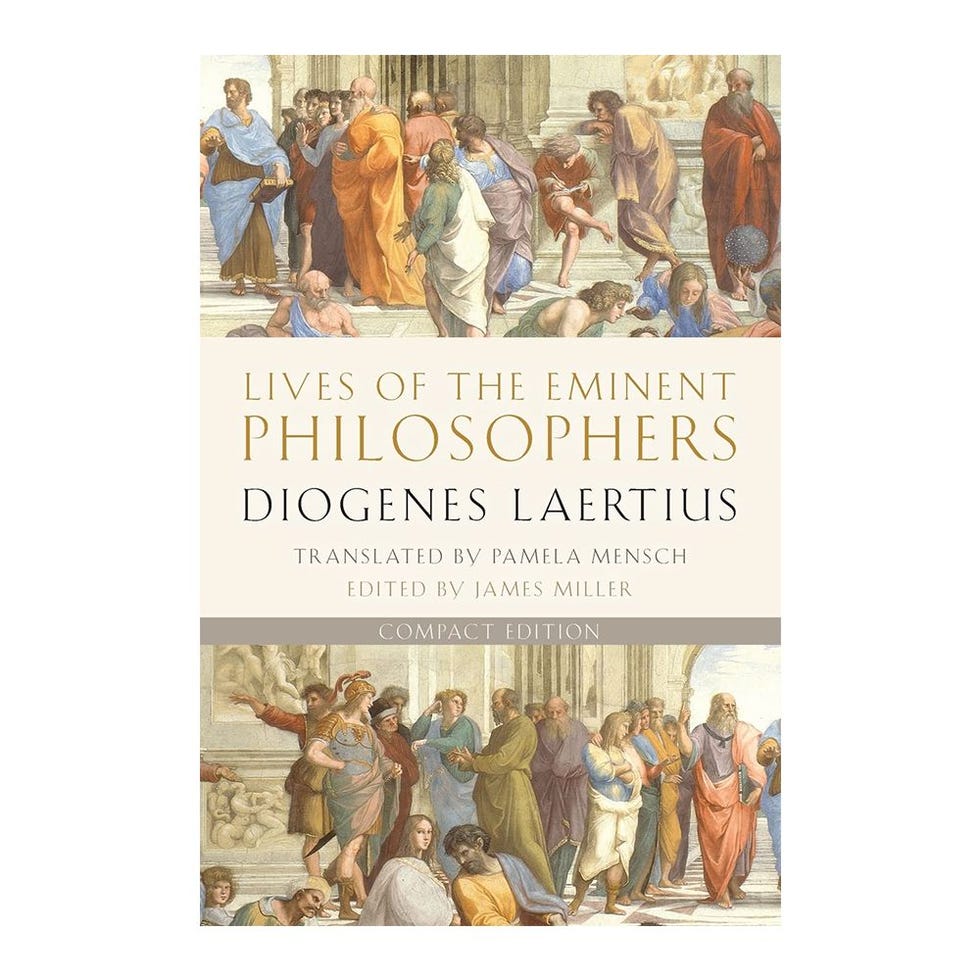 'Lives of the Eminent Philosophers: Diogenes Laertius' By Pamela Mensch