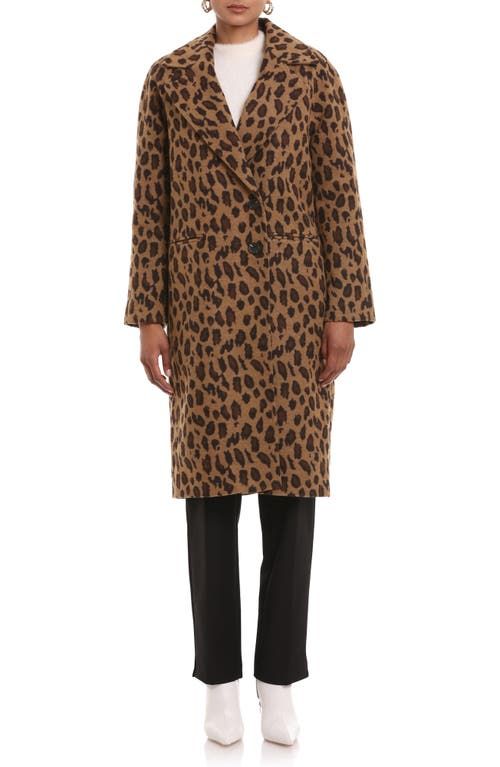 Bcbg leopard clearance coat