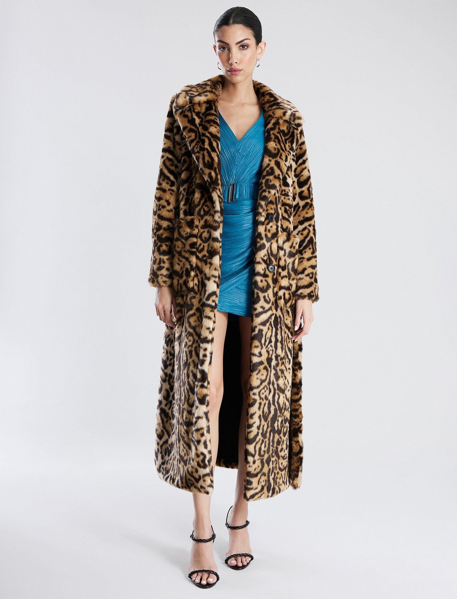 Bcbg hotsell leopard dress