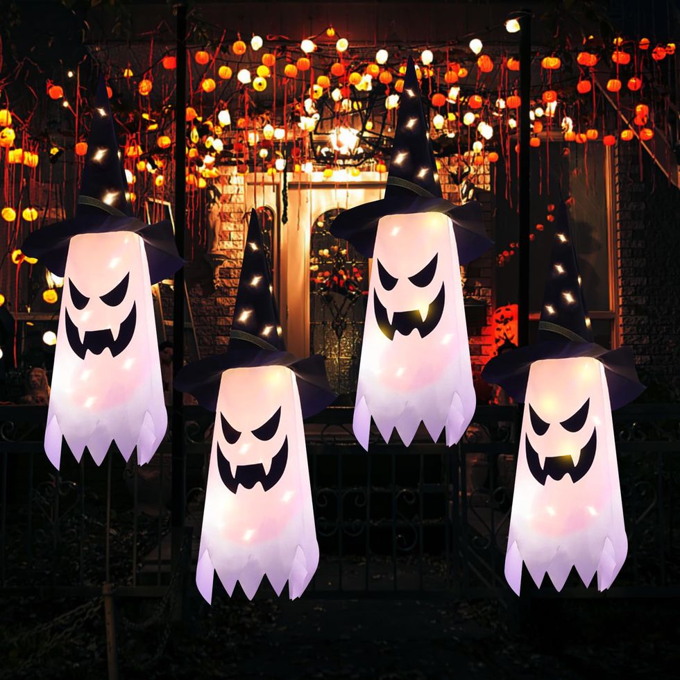 Hanging Glowing Ghost