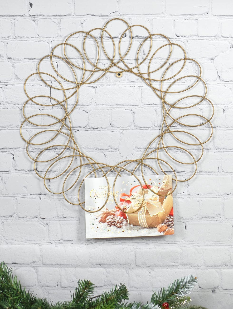 Gold Metal Wreath