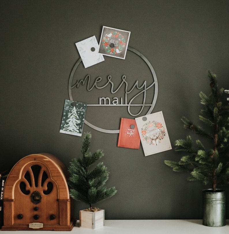 20 Best Christmas Card Holders and DIY Holiday Card Display Ideas