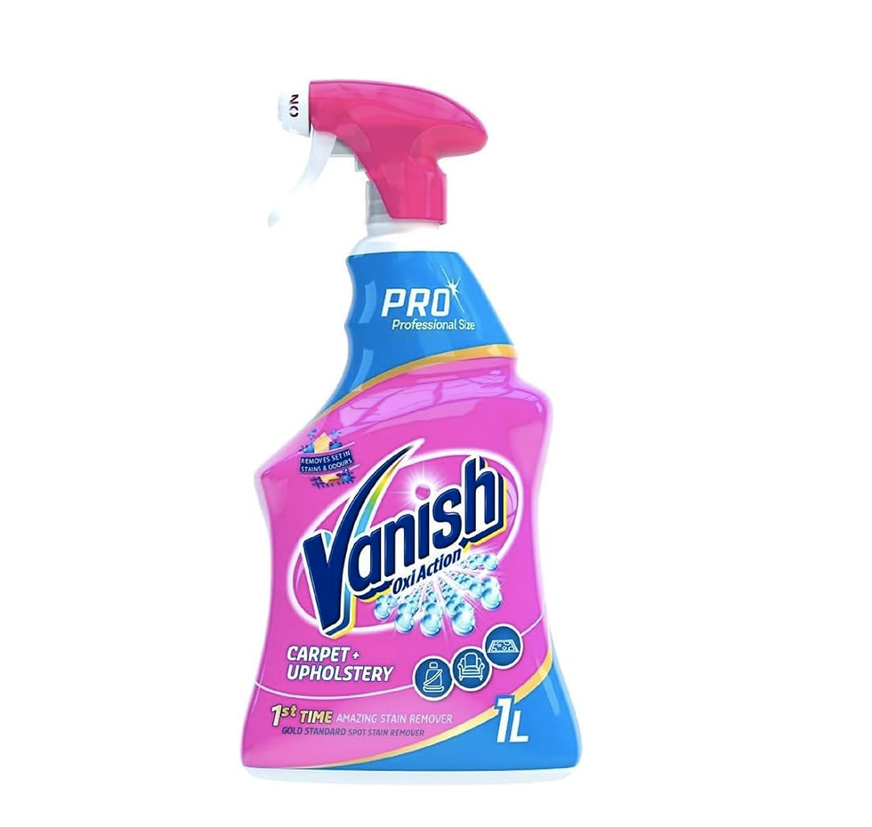 Vanish Carpet and Upholstery Stain Remover ,1L