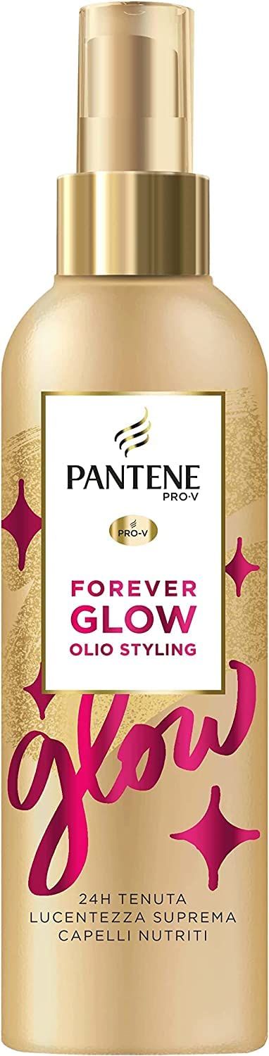 Pro-V Forever Glow Hair Styling Oil, 24-Hour Hold, Superior Shine, Nourishes Hair, Blocks Frizzy Hair