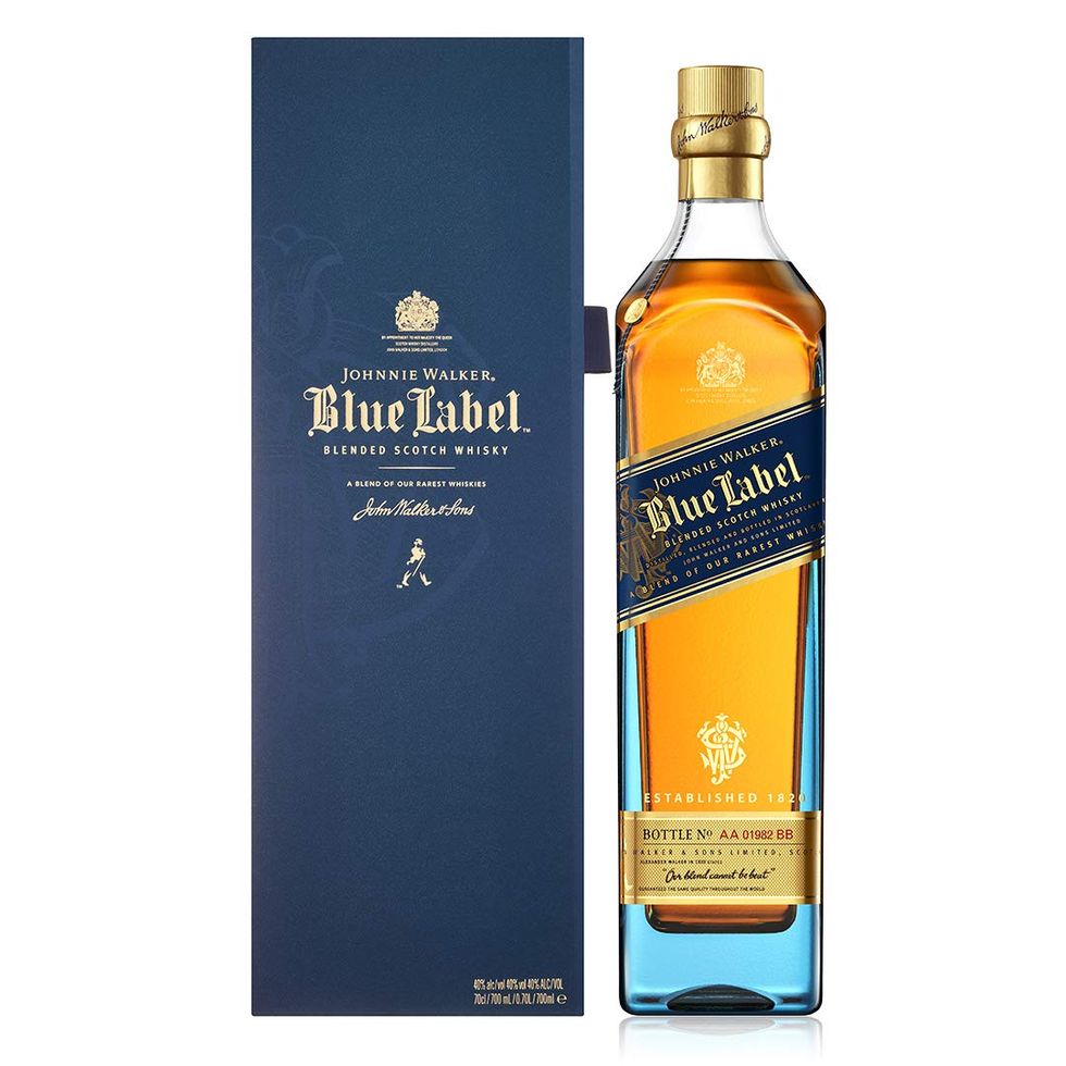 Blue label whisky, Escocés blended, 700 ml