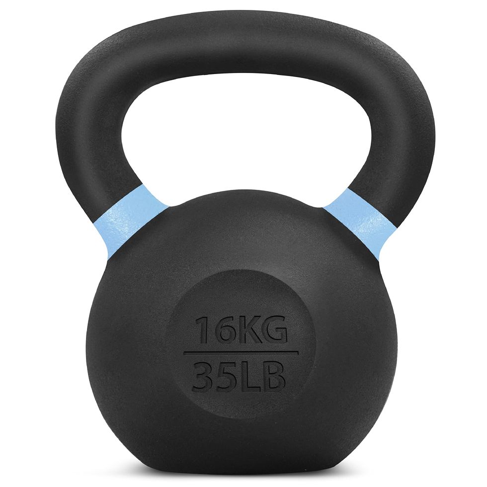 Powder Coated Cast Iron Competition Kettlebell, 35 Lb.