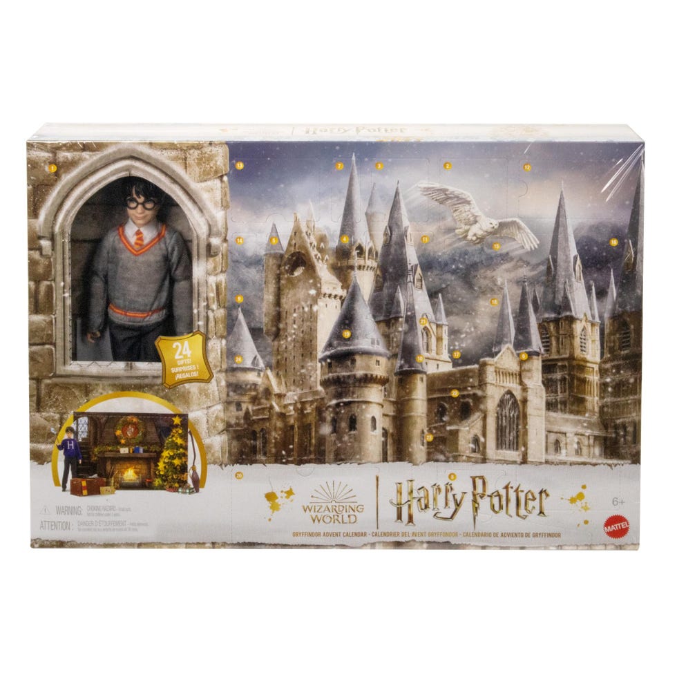 Harry Potter Calendario de Adviento Muñecos de juguete con accesorios sorpresa, +3 años (Mattel HND80)
