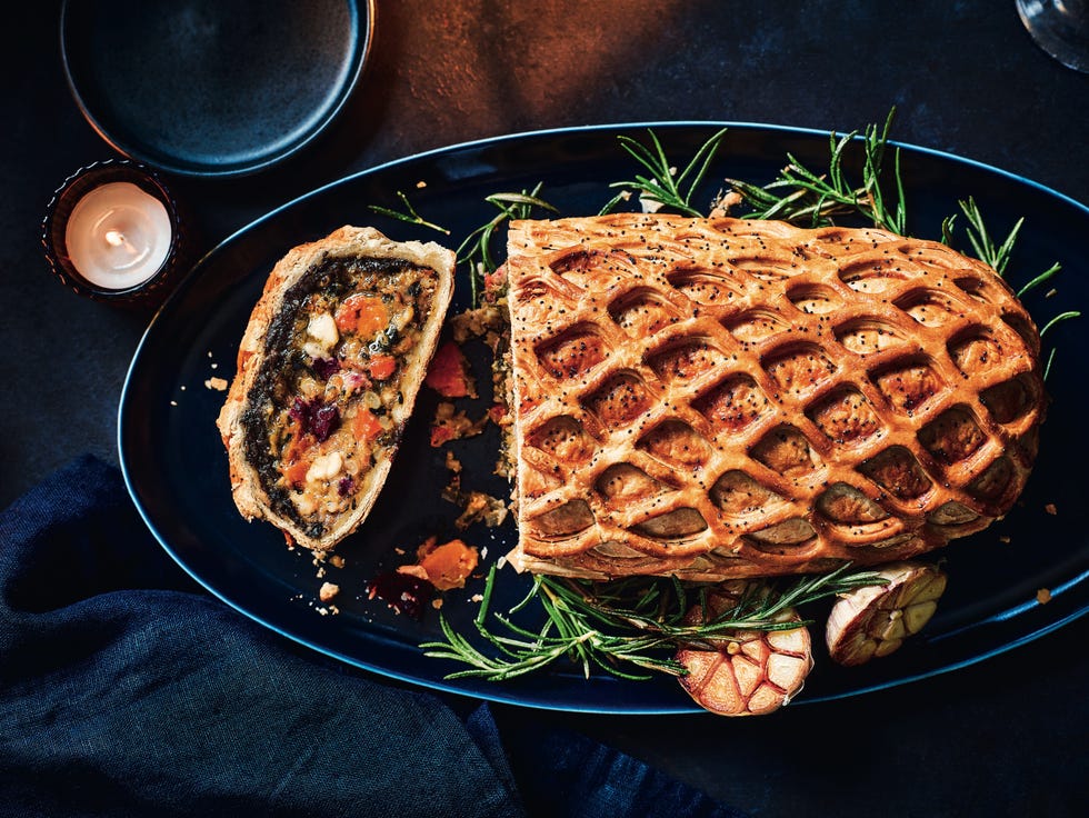 M&S Brie, Butternut & Mushroom Wellington 800g