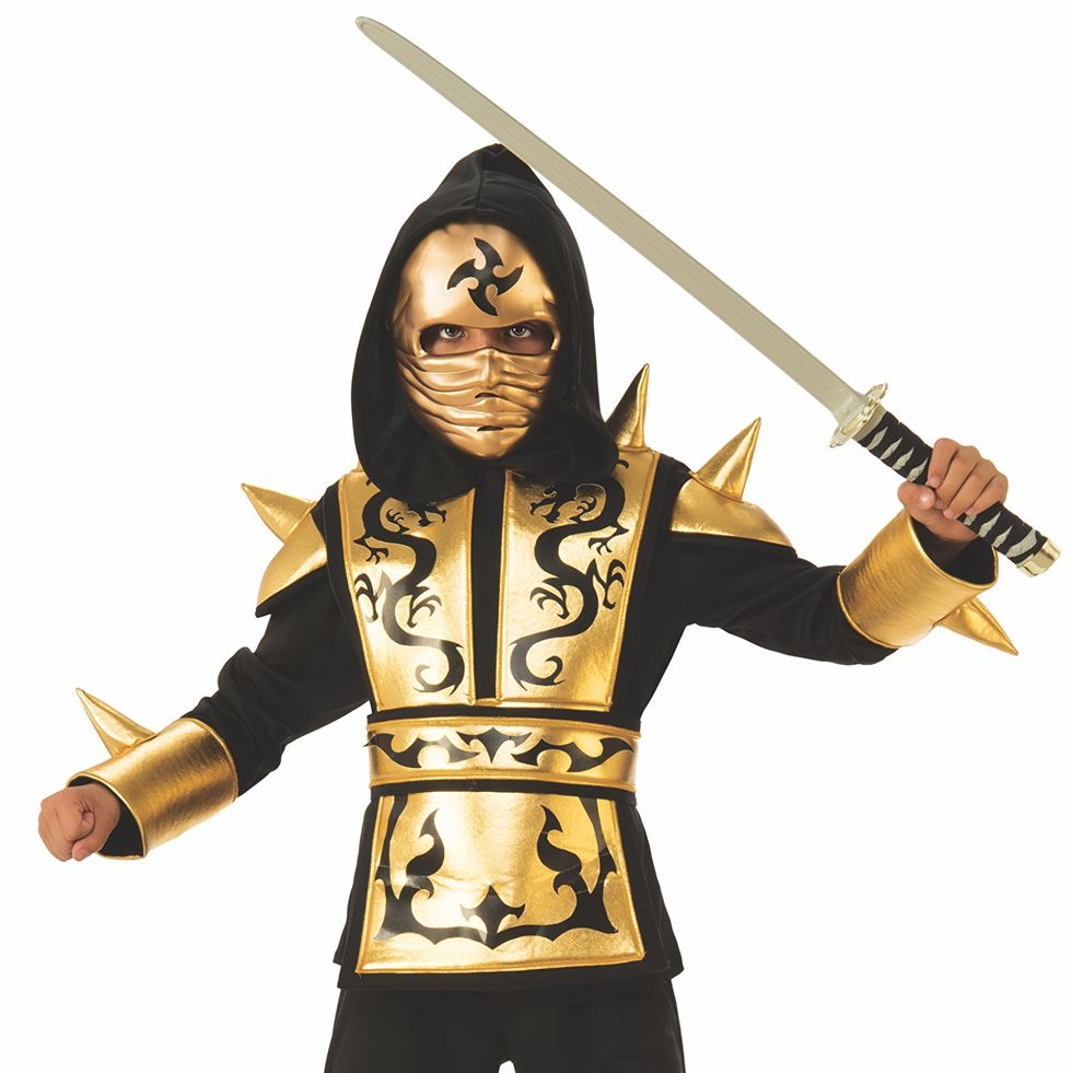 Disfraz Ninja Dragón Gold