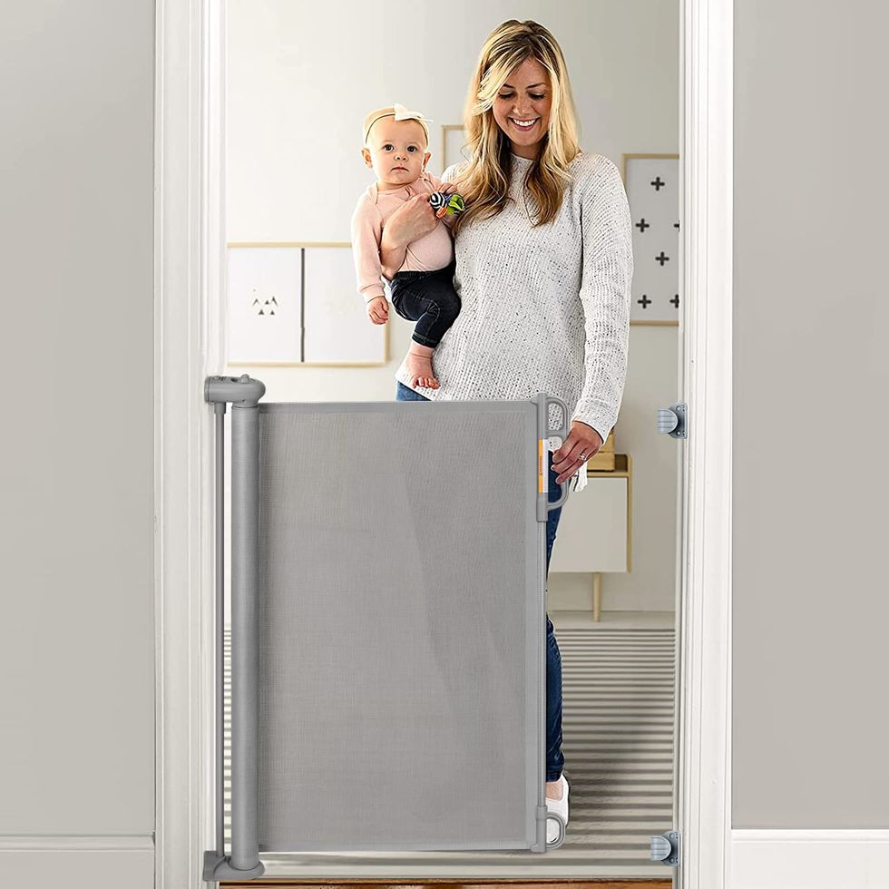 Momcozy Retractable Stair Gate for Baby