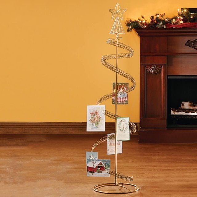 Spiral Tree Card Holder