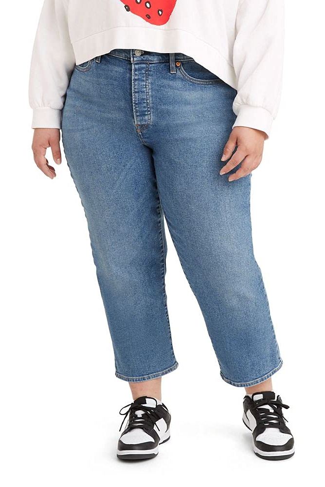 Plus-Size Wedgie Jean