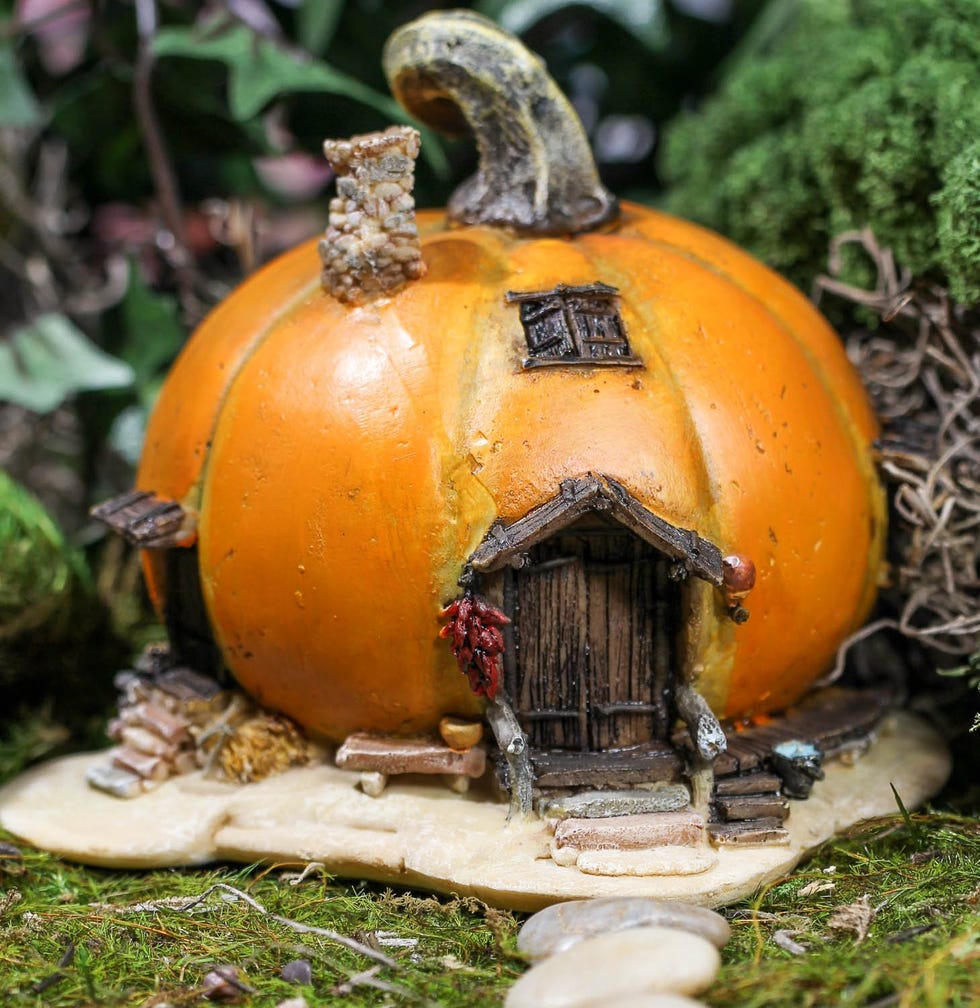 Tik Tok Is Crazy for DIY Pumpkin Fairy Houses