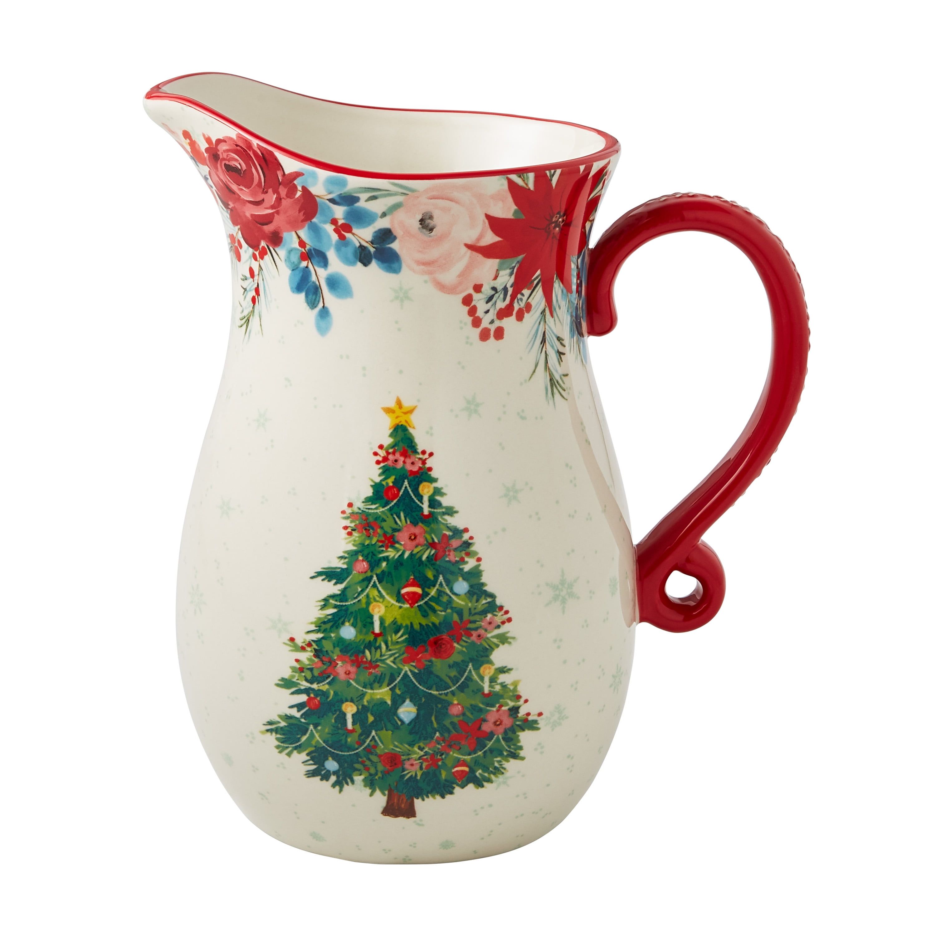 Pioneer woman retro on sale dot pitcher.