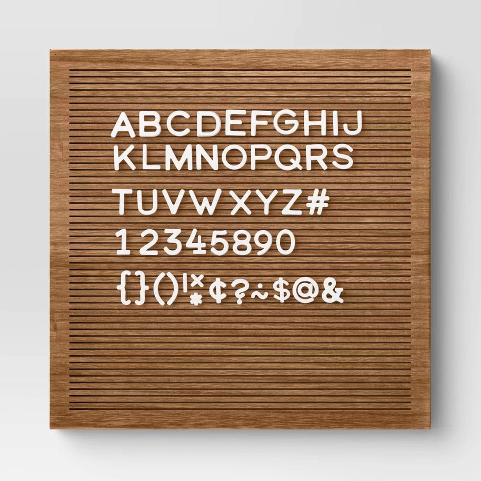 Wood Letter Board 