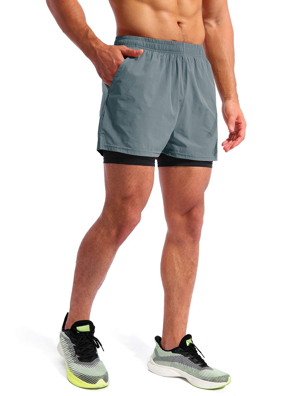 Men’s 2 in 1 Running Shorts