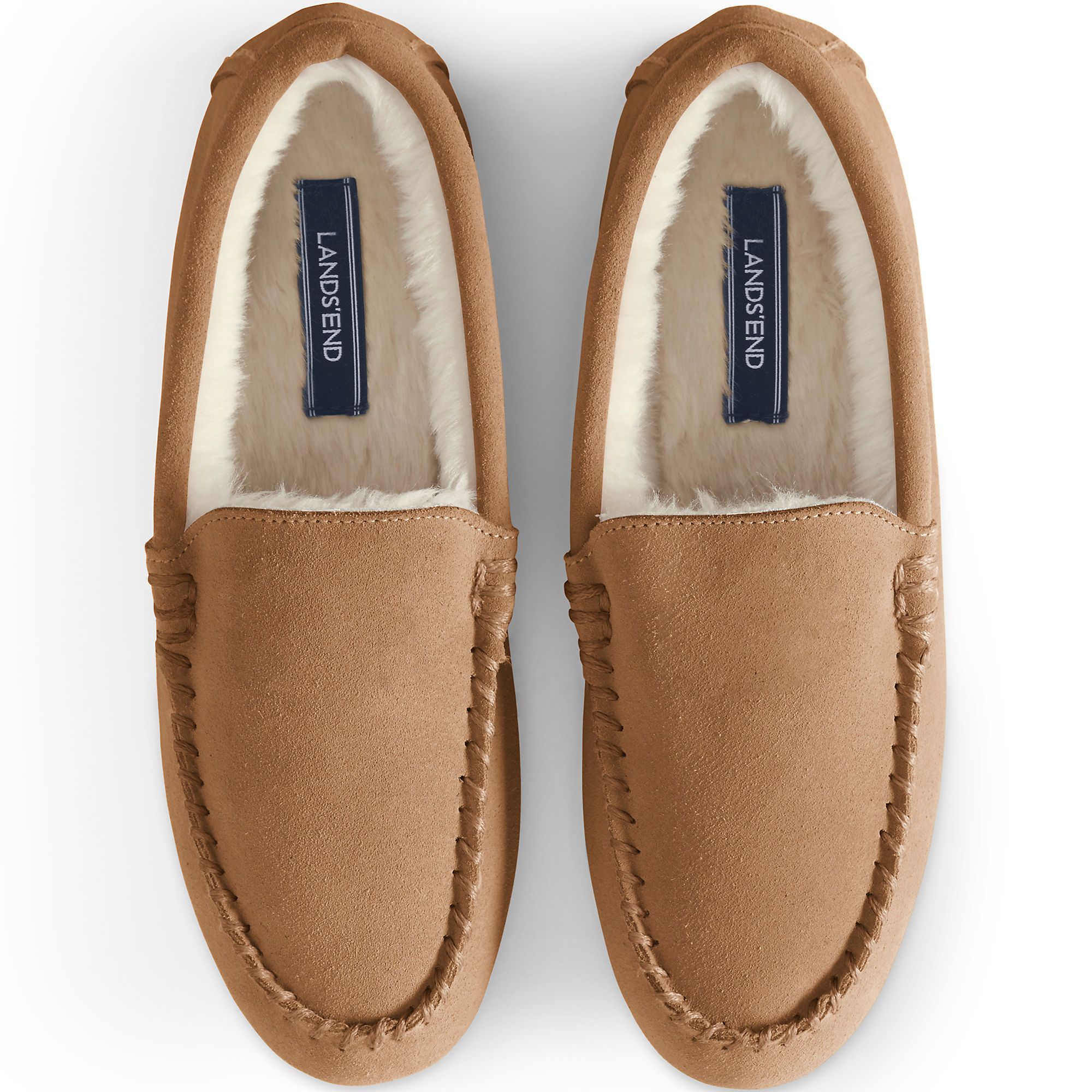 Lands end store monogrammed slippers