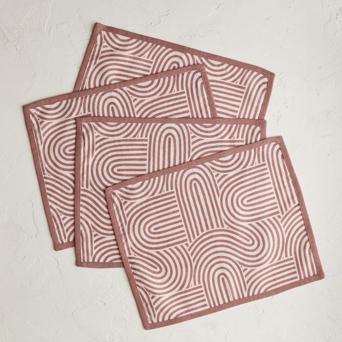 Arches Placemats  by Michelle Taylor
