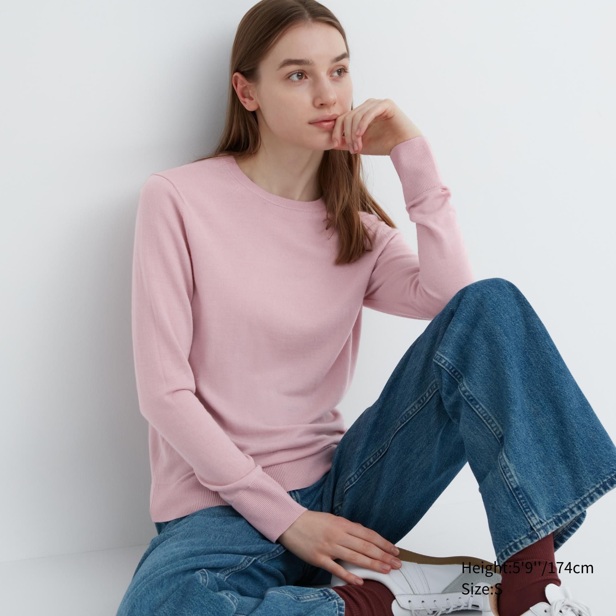 Merino on sale sweater uniqlo