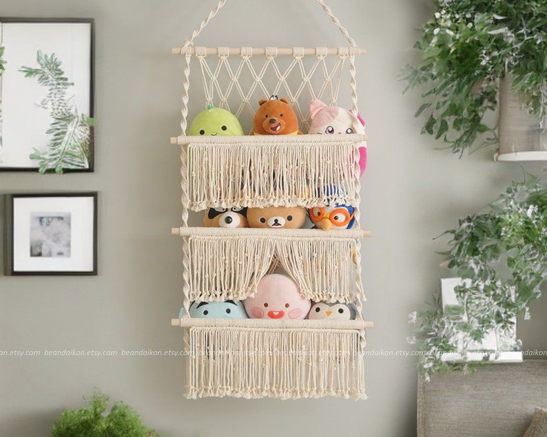 Nursery stuffed animal clearance storage