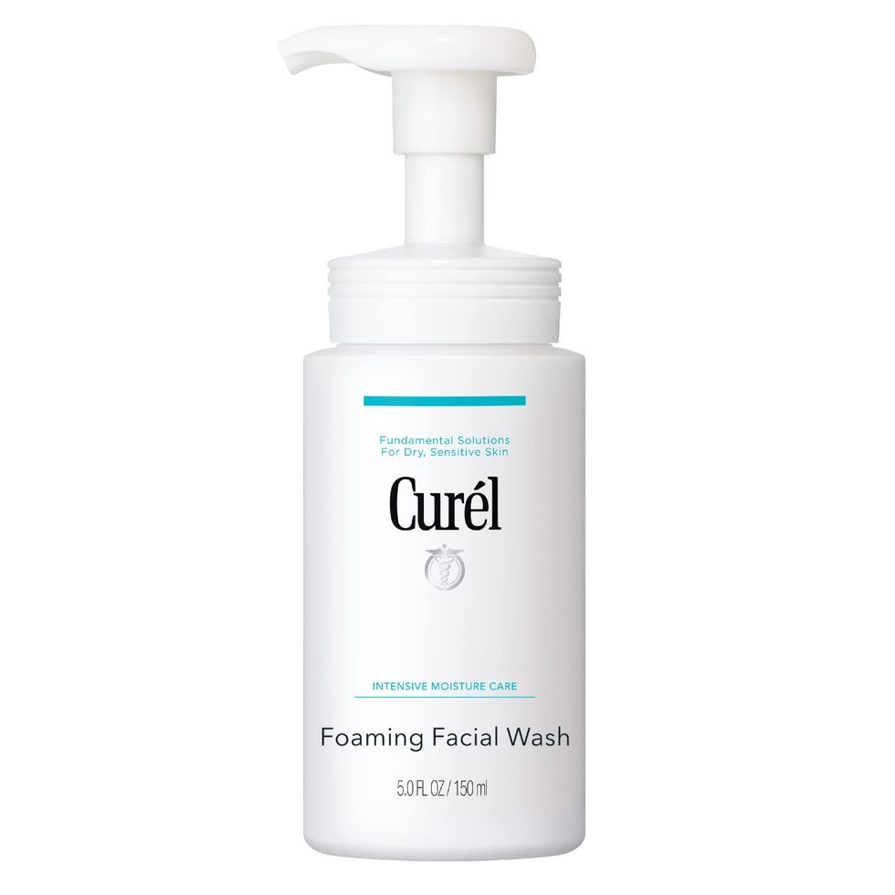 Curel Foaming Gentle Cleansing Face Wash Cleanser for Dry, Sensitive Skin 150 ml