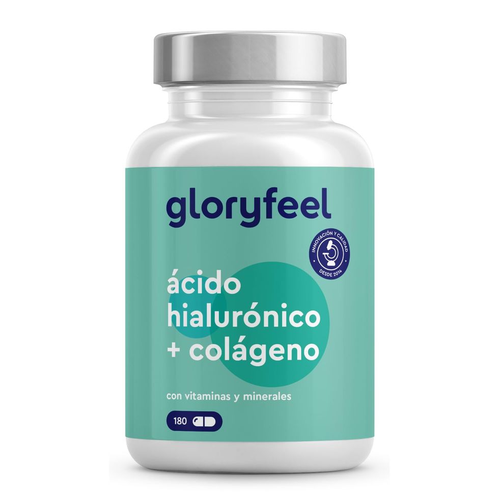 Pastillas Colágeno + Ácido hialurónico, de Gloryfeel