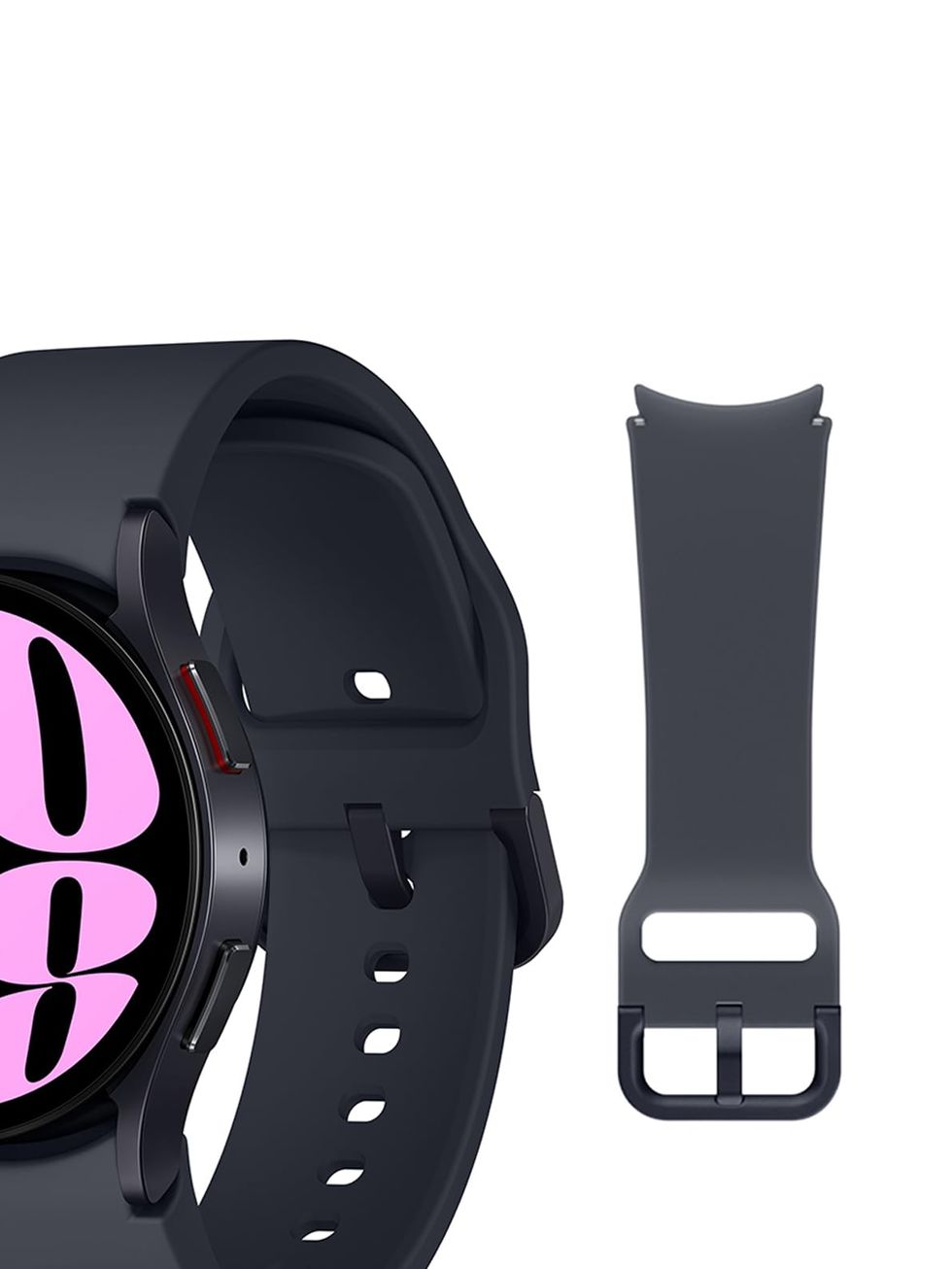 Galaxy Watch 6 Bluetooth, 40 mm + Correa de recambio - Negro