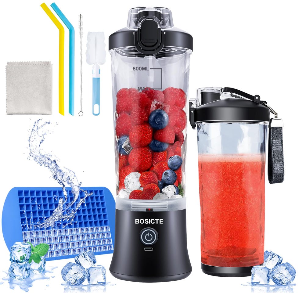 2 Packs Portable Blender, Smoothie Maker Waterproof 270 Watt