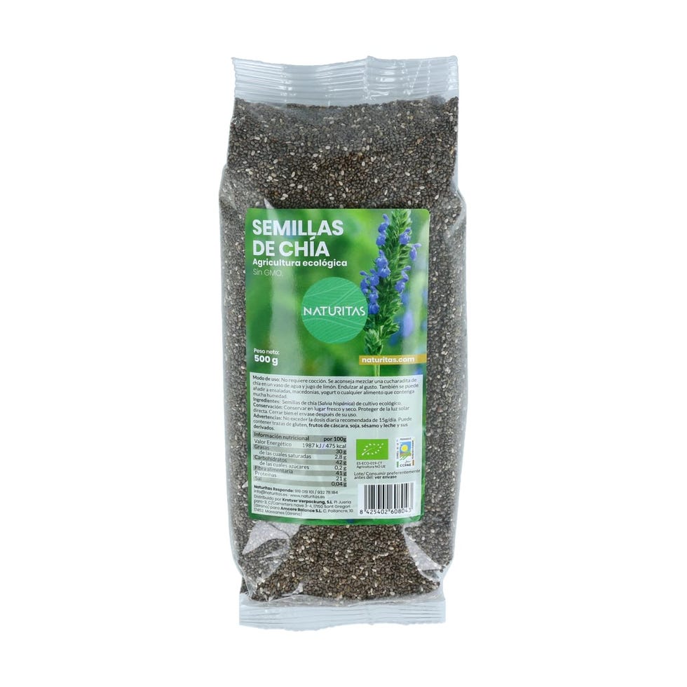 Semillas de Chía 500g bio Naturitas Essentials 
