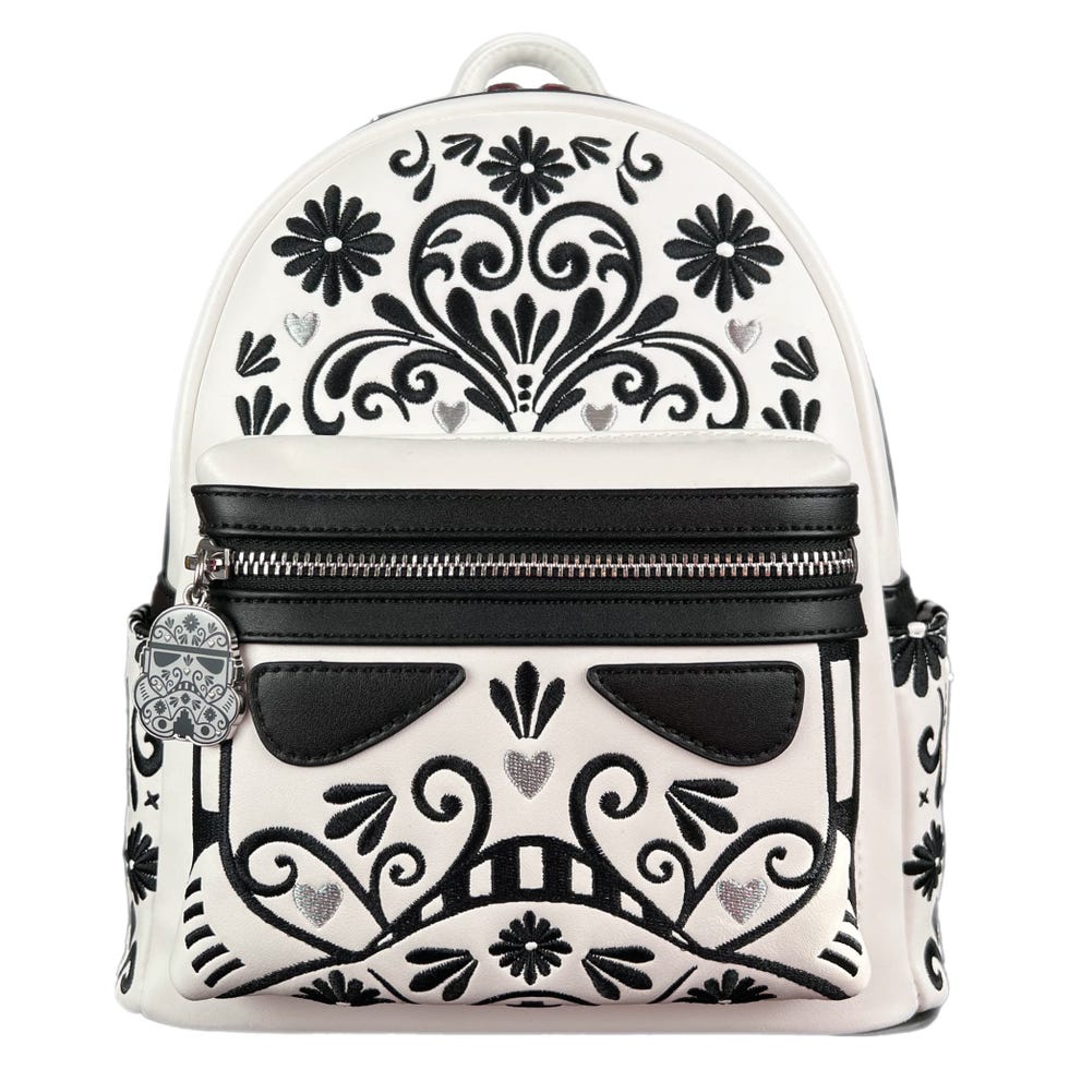 'Star Wars' Stormtrooper Floral Embroidered Backpack