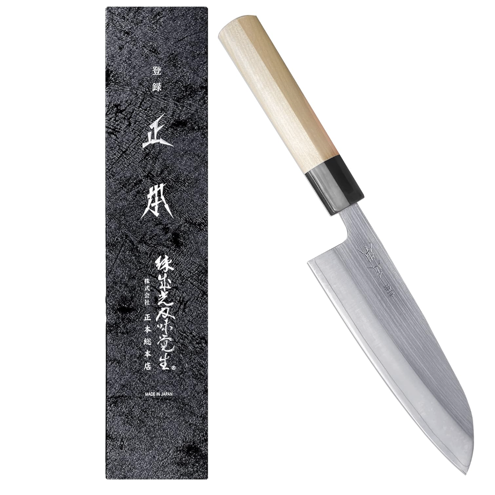 Misen | 2023 Best 6.5 Chef’s Knife | Blue | Steel