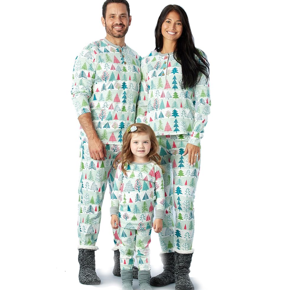 Jacenvly Matching Family Christmas Pajamas Clearance Long Sleeve