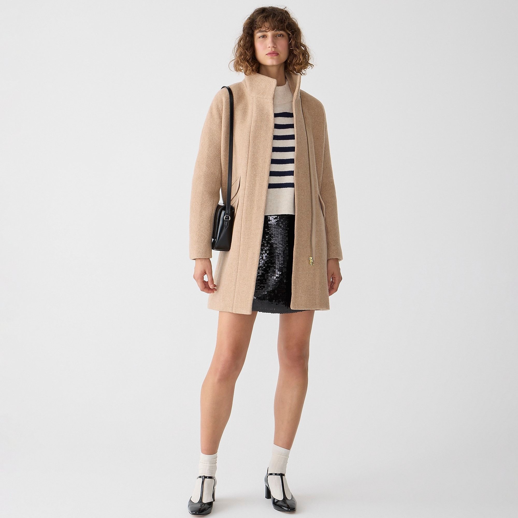 J crew italian wool coat hotsell