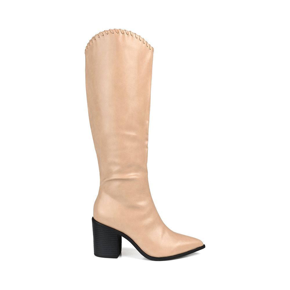 Fame wide calf hot sale knee high boots