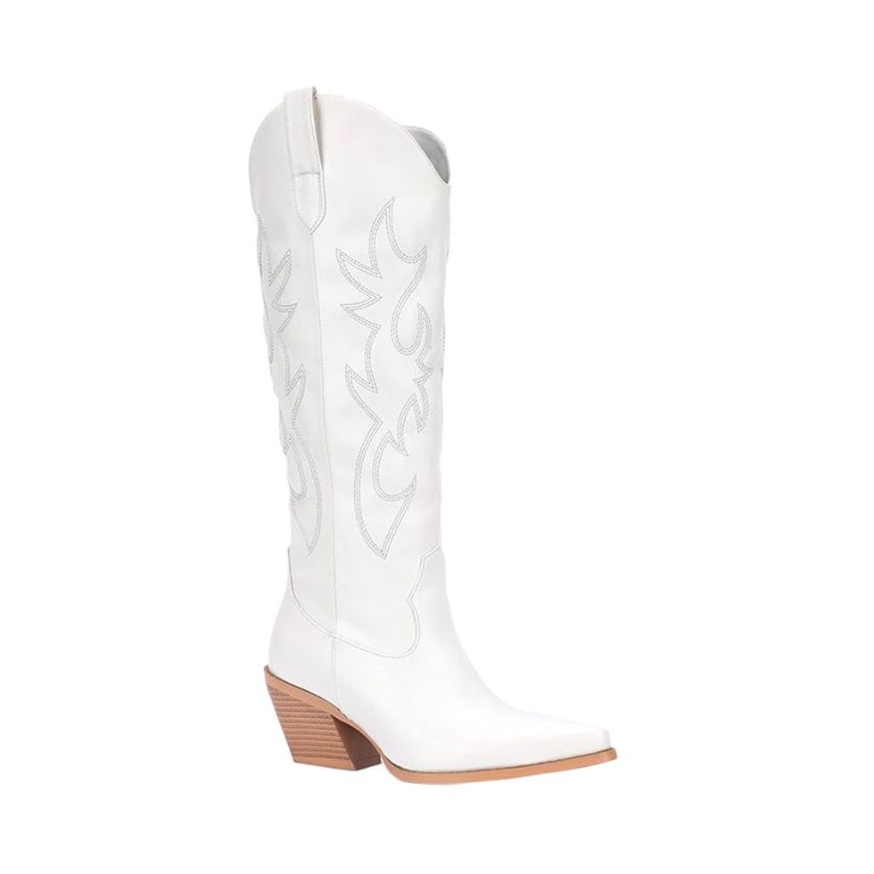 Western Knee High Cowgirl Boots 