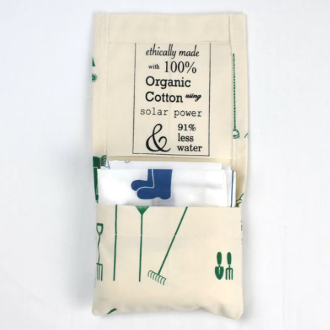Gardener's Handkerchiefs in 100% Organic Cotton