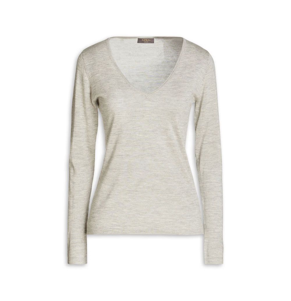 Grey on sale cashmere jumpers