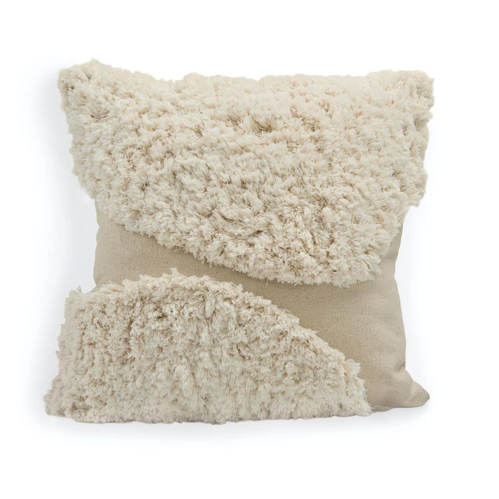 Hume Bloom Ivory Pillow