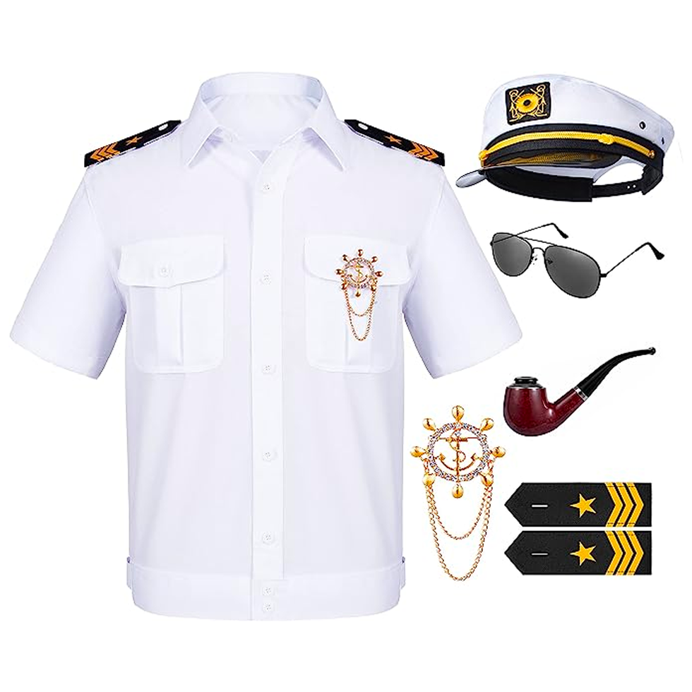 Men's Yacht Captain Sailor Costume