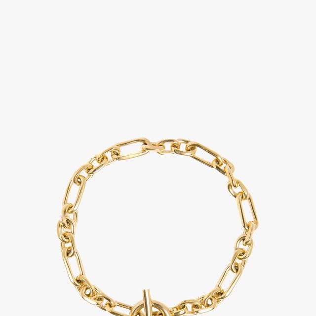 Cannes Gold Link Bracelet