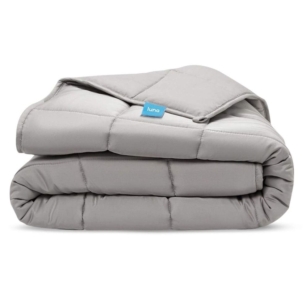 Weighted Blanket for Adults Cooling Silky Bamboo
