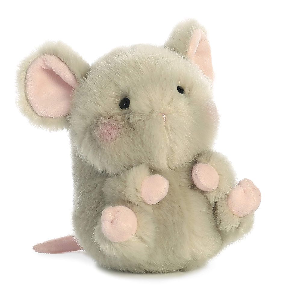 Round Rolly Pet Frisk Mouse Stuffed Animal