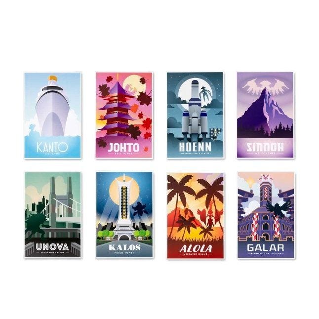 Destination Pokémon Posters