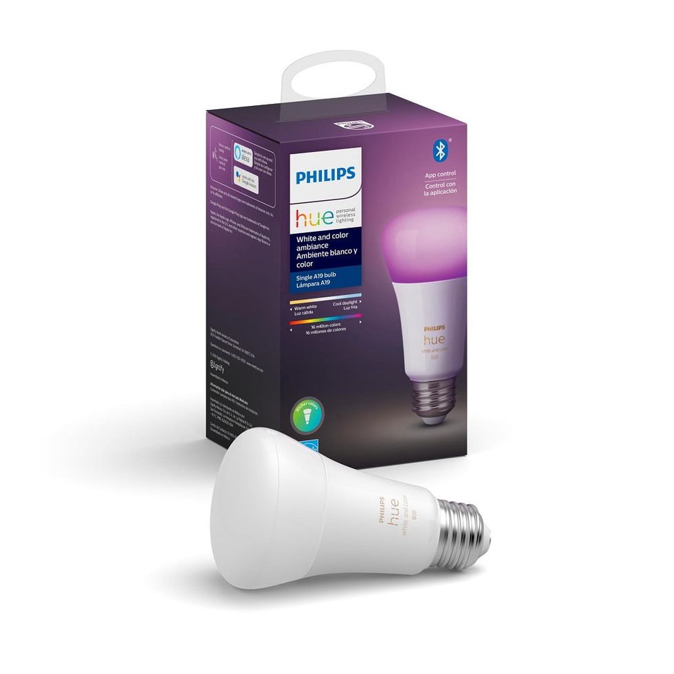 Ampoule LED intelligente Bluetooth A19 White & Color Ambiance