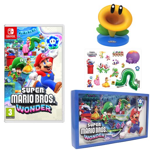 Nintendo Switch with Super Mario Bros. WonderBundle 