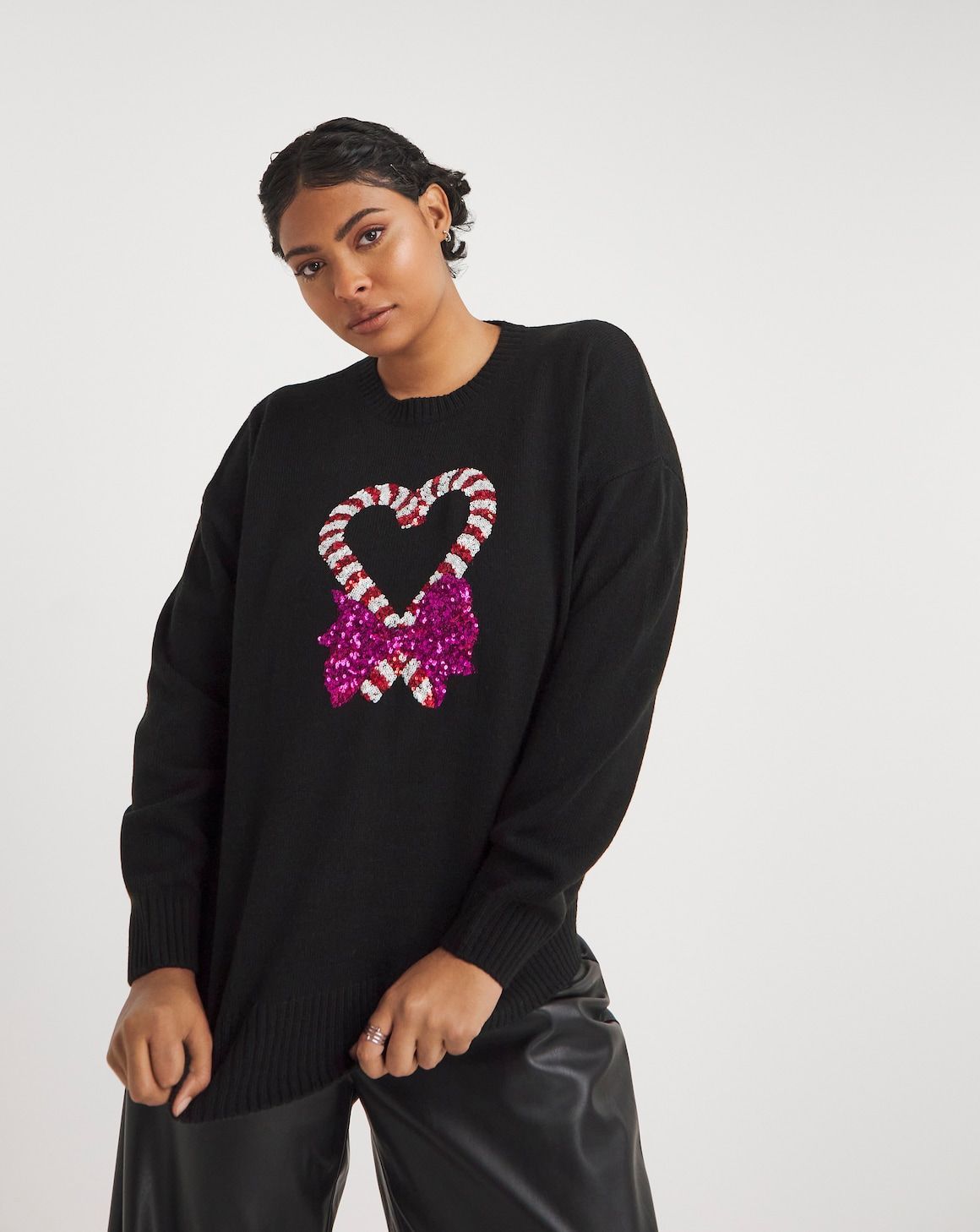 Christmas jumpers outlet womens sequin